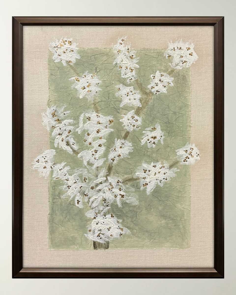 "Spring Renewal I" Framed Giclee on Linen